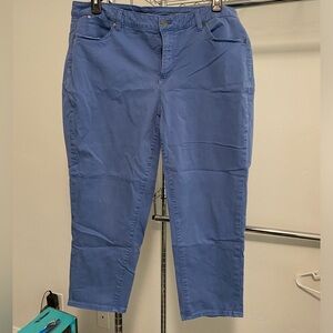 Talbot blue crop pants
